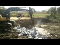 Rock breaker hammer volvo 140 210 excavator for road construction and culvert constructions