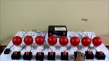 Akshayaa Quiz Buzzer – 8/10 Channel Quiz Assist – Pro