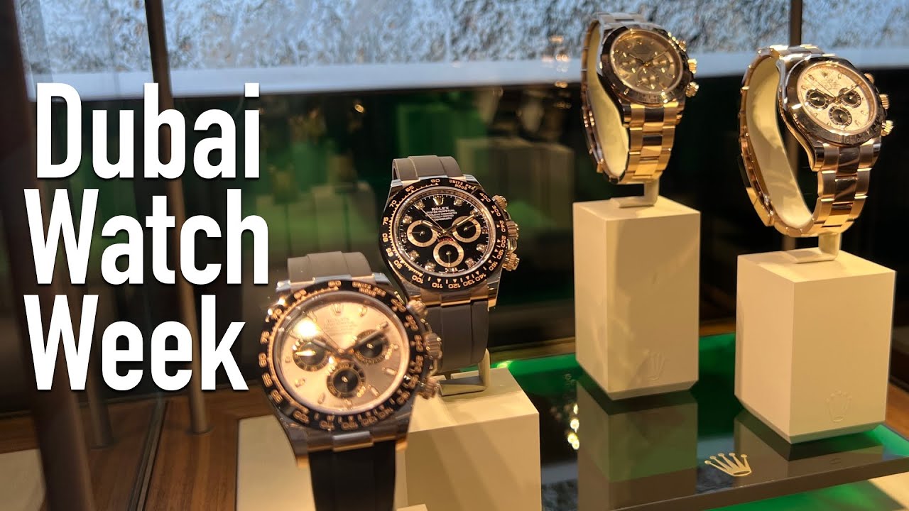 Visiting Rolex & Audemars Piguet @ The Dubai Watch Week - Dubai VLOG