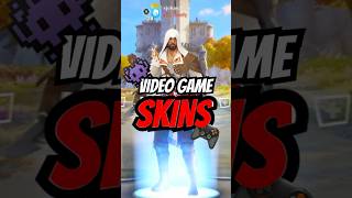 FORTNITE VIDEO GAME SKINS 😱🕹️ #shorts