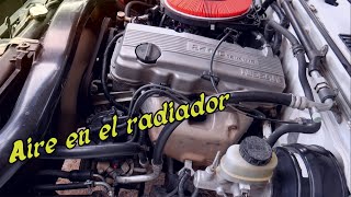 Cómo purgar el aire del radiador y del sistema de enfriamiento