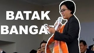 Mantap Mentri Keuangan Sri Mulyani Nyanyi Batak Di Laguboti  Sai Anju Ma Au