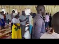 Bishop Sanctus Linus Wanok at Aputi Catholic Parish
