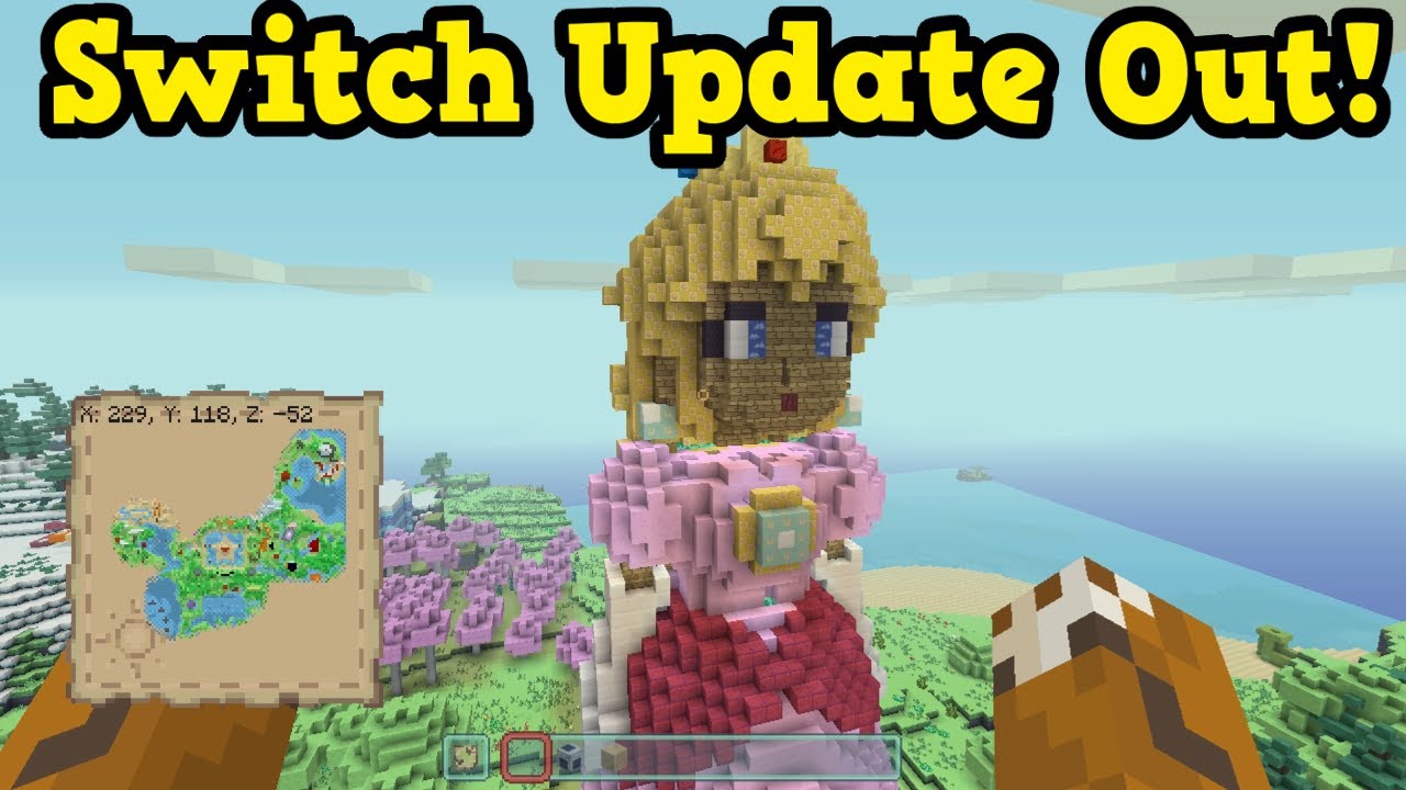 Minecraft Switch Update - OUT NOW, Includes BONUS FEATURES - YouTube