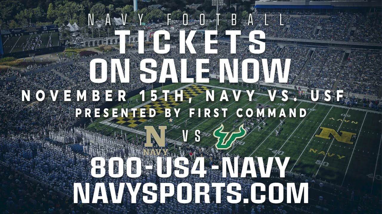 Navy vs USF Tickets on Sale