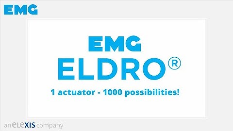 EMG ELDRO® / ELHY® - Electro hydraulic actuators