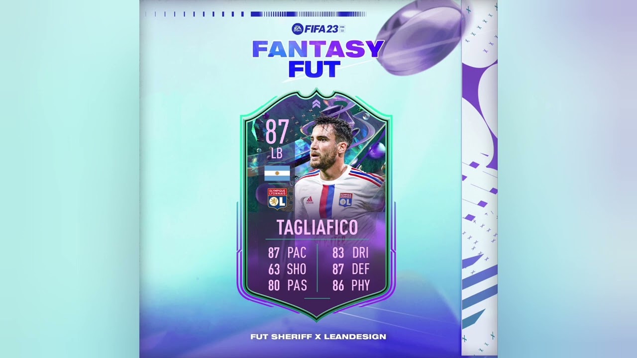 Tagliafico FUT Fantasy Card Coming Stats Predicted - FIFA 23 