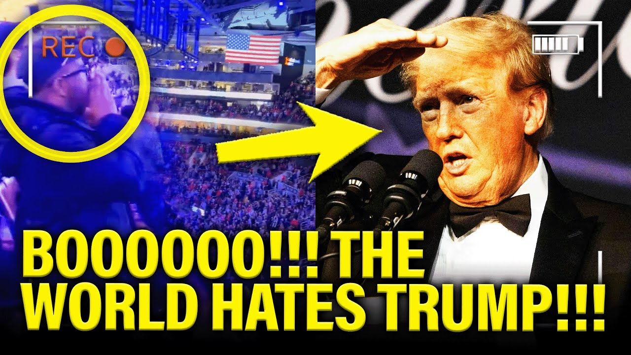 USA gets RUTHLESSLY BOOED for Trump