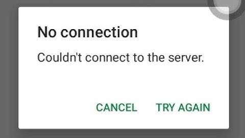 Fix Hangouts App No Connection Problem | Couldn