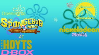 Digtal Cinema Opening Spongebob Movie 4 Hoyts Au Dbox Plus Tmnt Short Opeing Logos