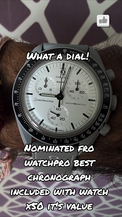 MoonSwatch Mission to the Moon. The best dial in series?