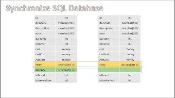 Synchronize Schema of SQL Database - تحديث قاعدة بيانات العميل