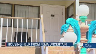 'The rug pulled from under them': Temporary housing help from FEMA uncertain