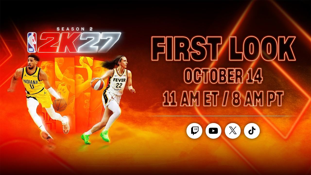 NBA 2K27 | Season 2 First Look • New GOAT Build templates, rewards, remastered Park, and more.