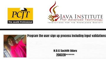 Web Project Task 02 | 1st Year | Semester 01 | Java Institute | Shasini Sathsara