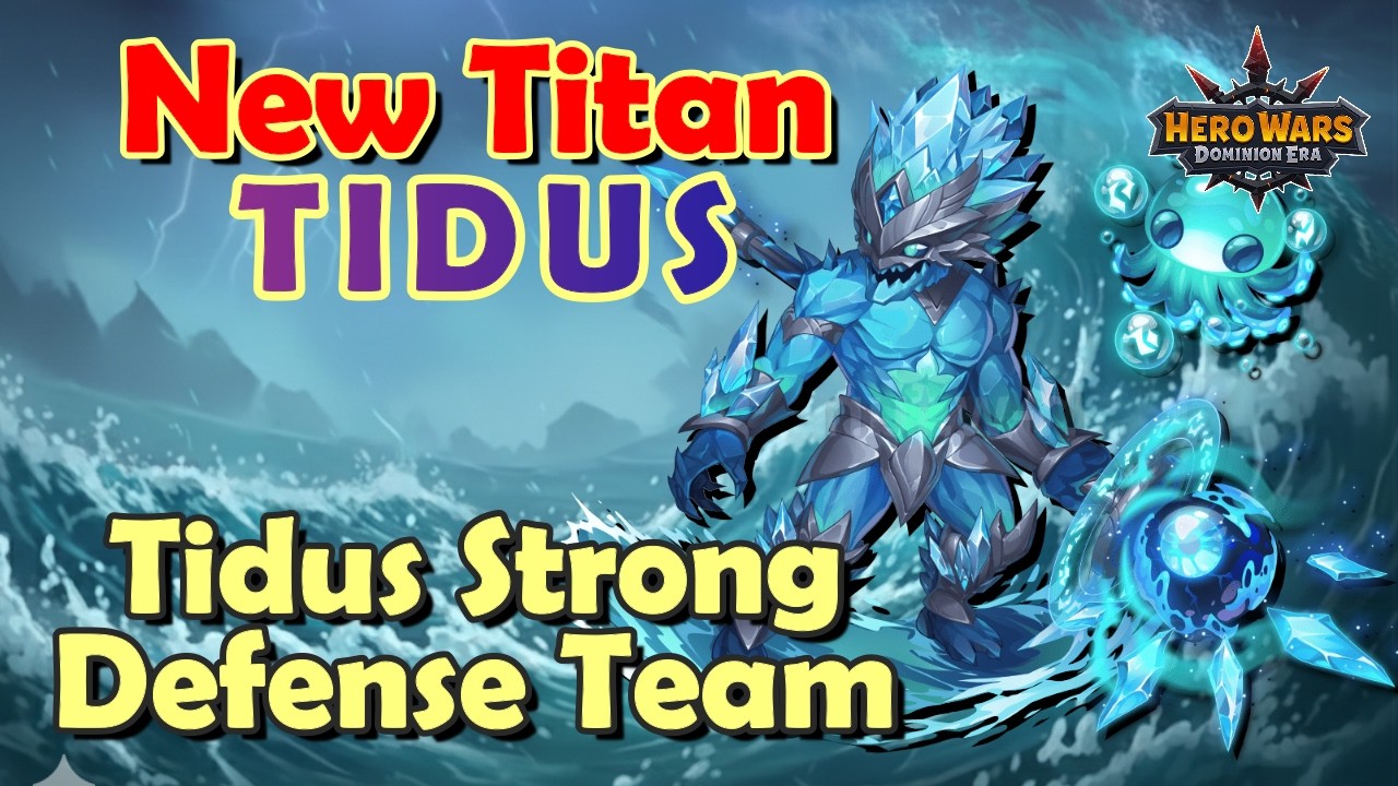 New Titan Tidus & Gelo || Tidus's Strong Defense Team