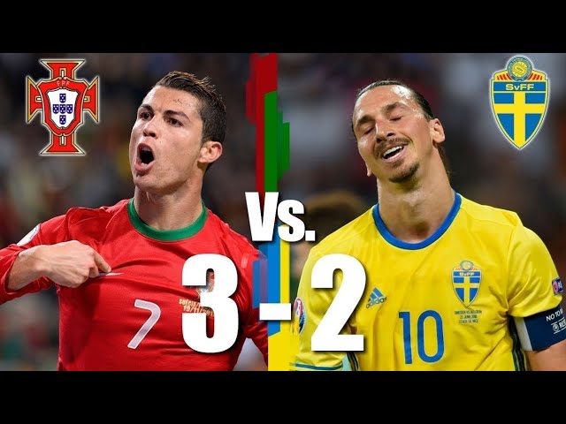 Football GIFs: Cristiano Ronaldo's Triumphant Trio Against Sweden In  World-Cup Play-Off