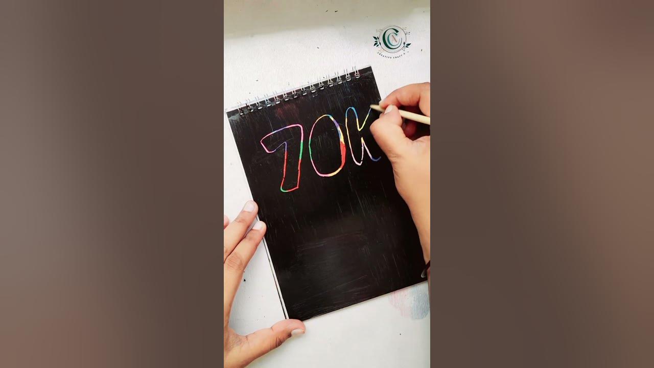 How to Reuse Scratch Paper..? shorts youtubeshorts scratch note