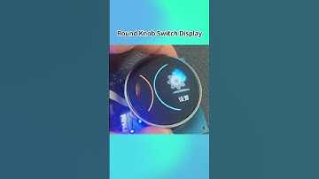 Round OLED Display Module，LCD Touch Screen，Rotary Switch，OLED Knob，hmi control knob，smartknob
