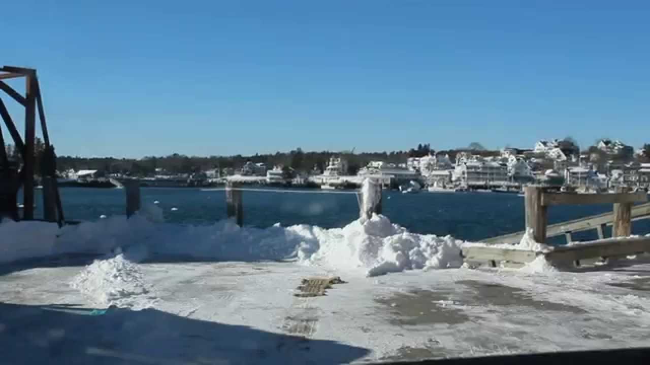 Boothbay Harbor east side Car Tour 2 20150201 YouTube
