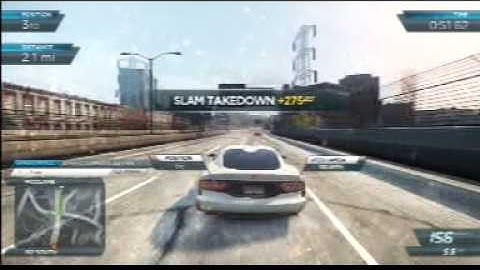 NFS01 NFS001 Need For Speed Most Wanted - SRT Viper GTS Gameplay