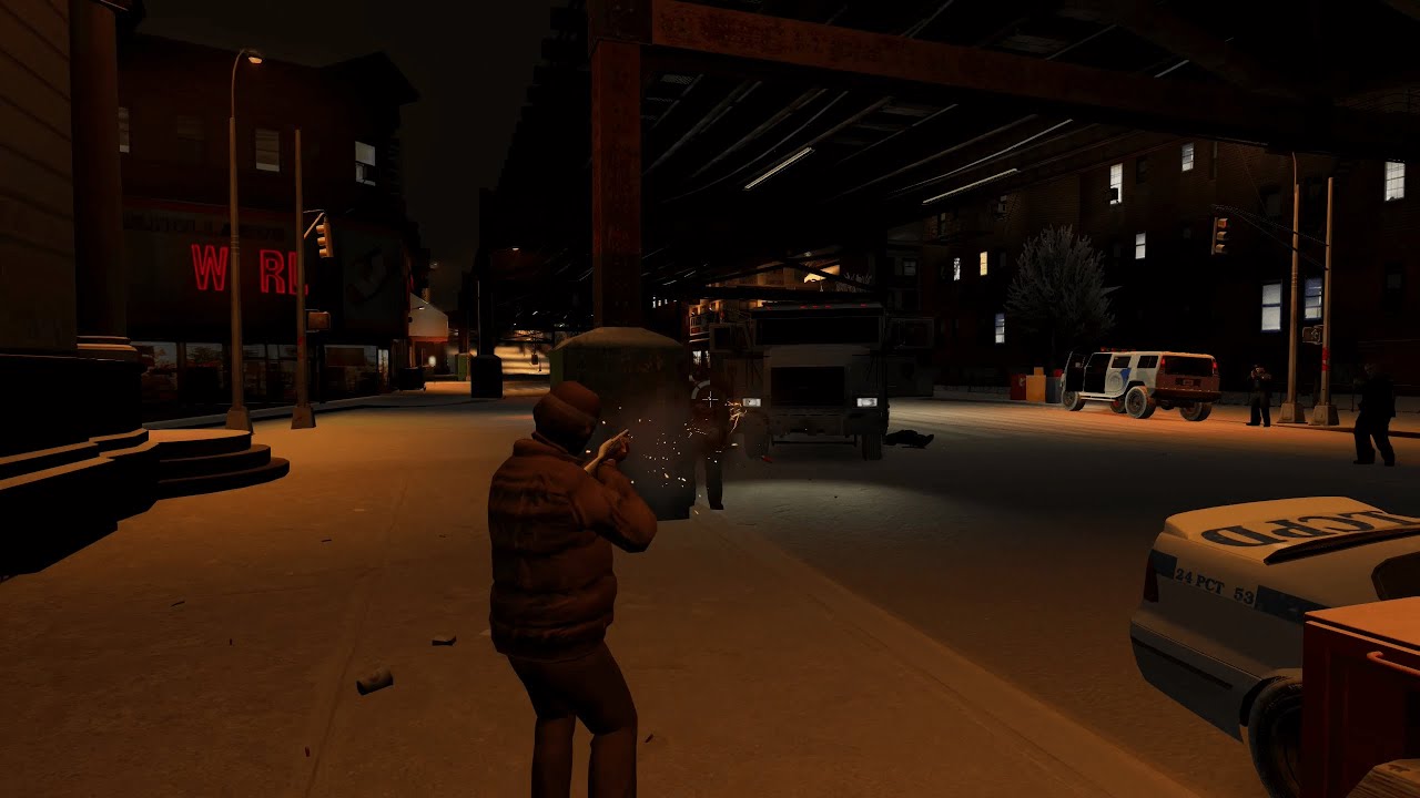 GTA IV - Broker Winter Rampage + 6 Star Escape