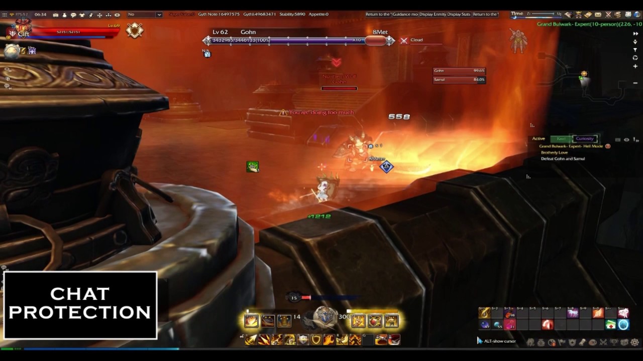 [GUIDE] Grand Bulwark Expert - Footwork - Second Boss (Gohn)