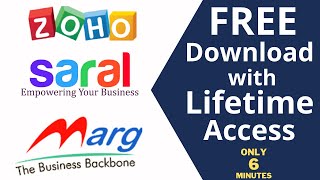 Free Accounting Software | 100% Free Marg, Saral, Zoho screenshot 3