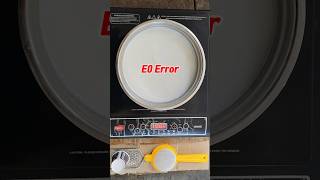 e0 Error In Induction Cooktop  Quick Fix shorts  Pigeon By Stovekraft Cruise 1800w Induction