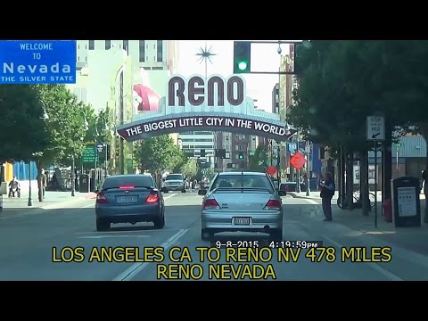 Los Angeles CA to Reno NV 2015 HD