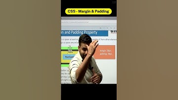 CSS - Margin and  Padding || #incapp #rahulchauhansir #shorts #virelvideo #coding