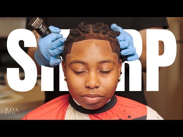 HER LAST BARBER MESSED HER UP | Cinematic Haircut - YouTube