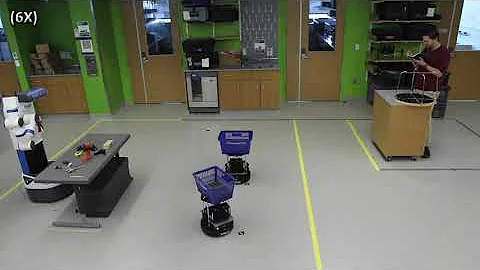 Learning Multi-Robot Decentralized Macro-Action-Based Policies via a Centralized Q-Net (A)