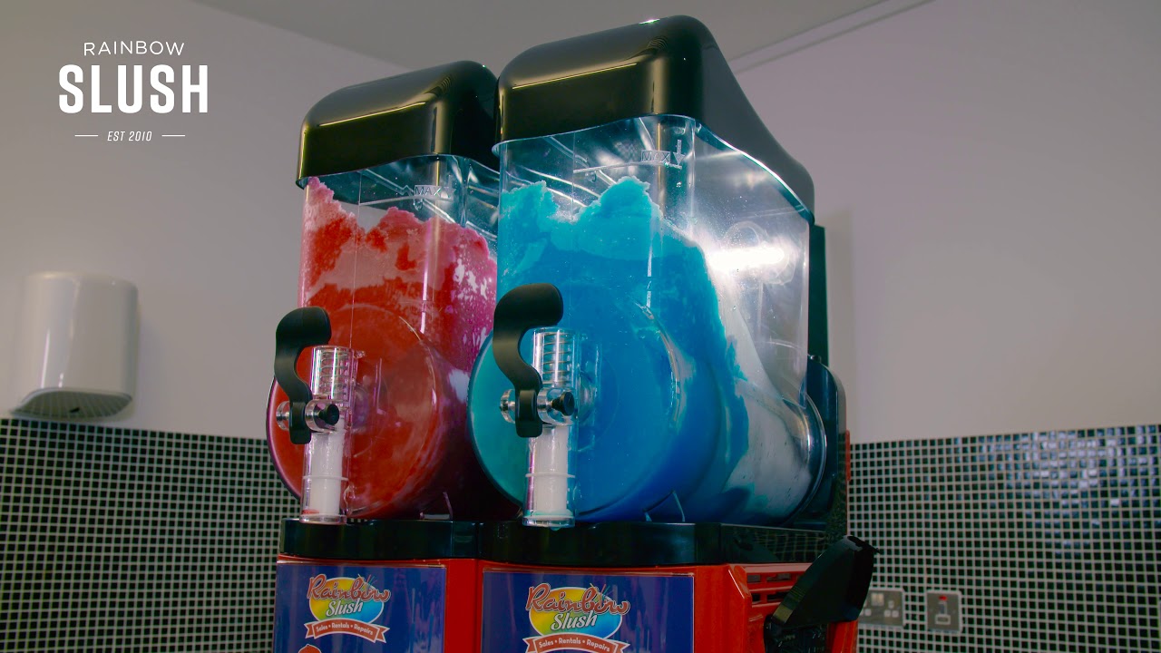 How to use the control panel settings on your Rainbow Slush machine