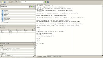 Octave Programında Grafik Çizdirme 4 (Pardus 17.4 XFCE