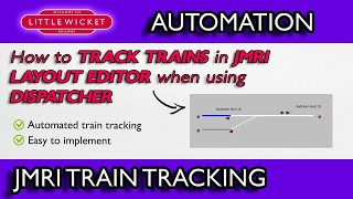 Automated Train Tracking in JMRI Layout Editor when using Dispatcher screenshot 3