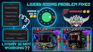 How to Solve Livery Adding Problem ?? || Bus Simulator Indonesia || 100% Working Trick 😱😱