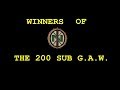200 SUB WINNERS-MAIL CALL- SHOUT OUTS