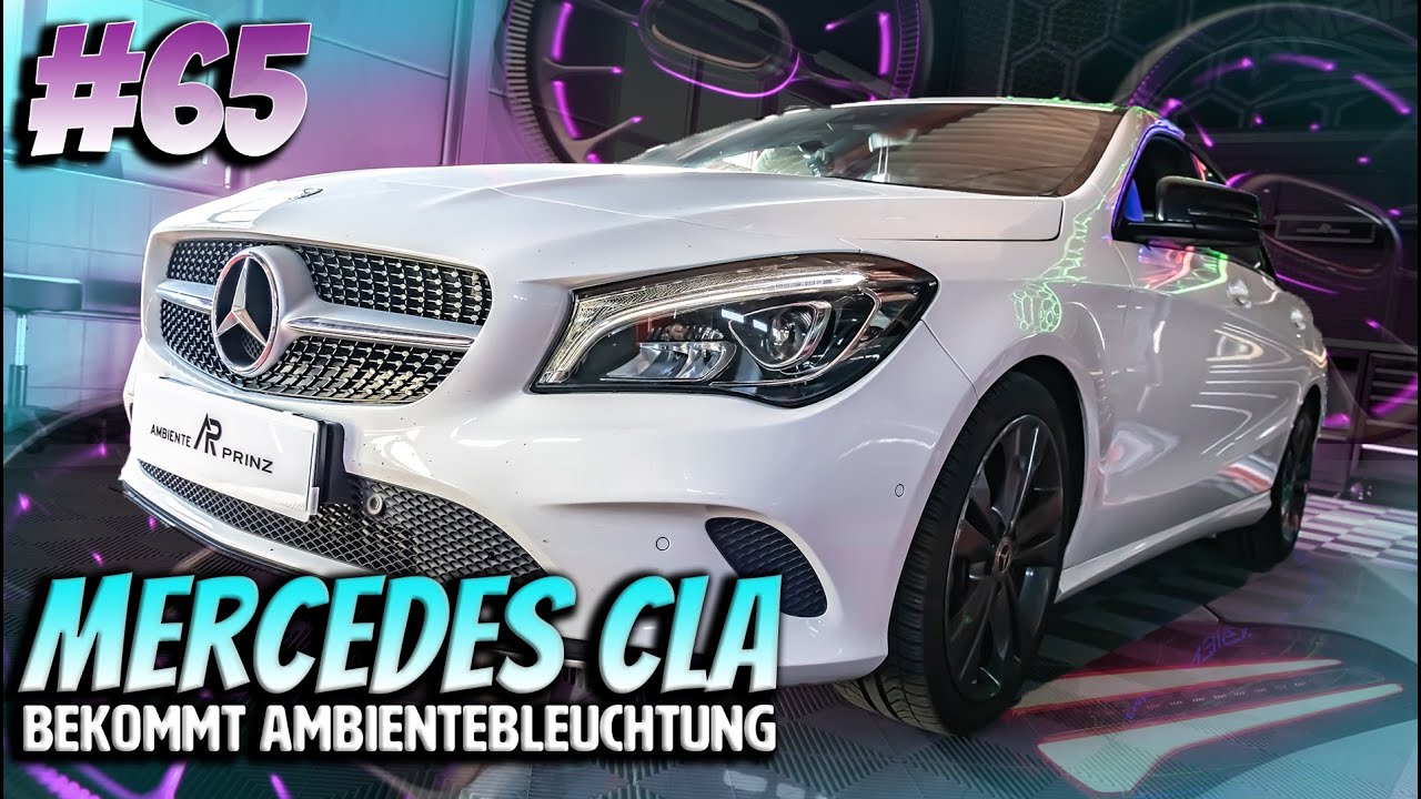 W117 CLA Ambientebeleuchtung Nachrüstung BKM Electric