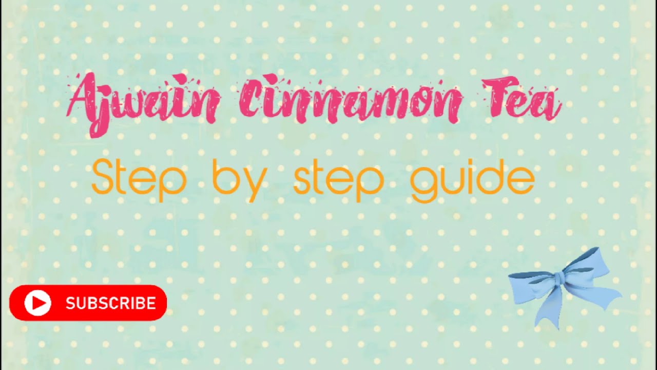 Ajwain (Omum) Cinnamon Tea Recipe in Tamil Weight loss Improve