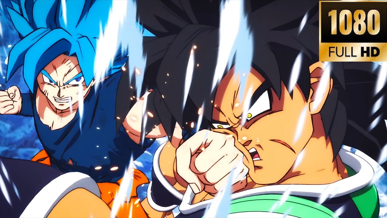 GOKU VS BROLY 1080P FULL HD YouTube