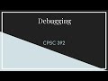 CPSC 392 | Lecture 2 Debugging Basics