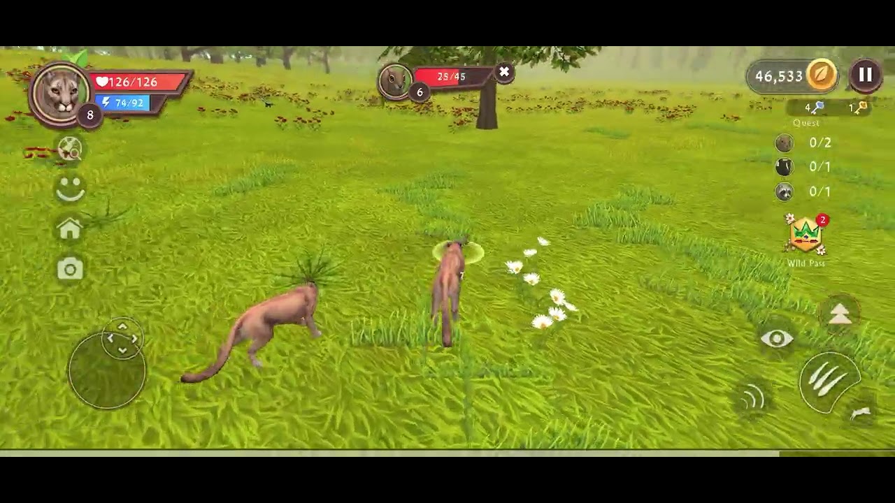 Life of a cougar in WildCraft