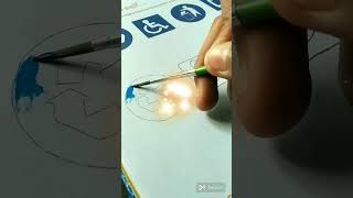 Easy drawing 🖌️🎨 a recycle symbol ♻️#shorts #viral