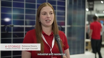 Canadian Solar e-STORAGE Highlights | All Energy Australia 2025
