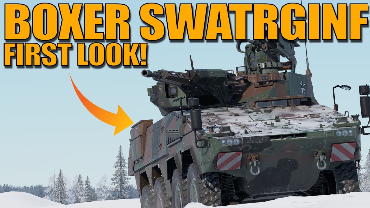 Новый немецкий боксер просто потрясающий! Первый взгляд! - War Thunder