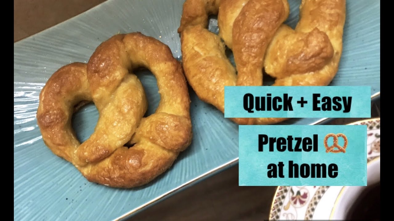 How to make Auntie Anne's Pretzels at home? Easy homemade Pretzel