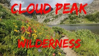 CLOUD PEAK WILDERNESS BACKPACKING - HELEN LAKE, MARION LAKE, MISTY MOON LAKE, AND PAINT ROCK CREEK