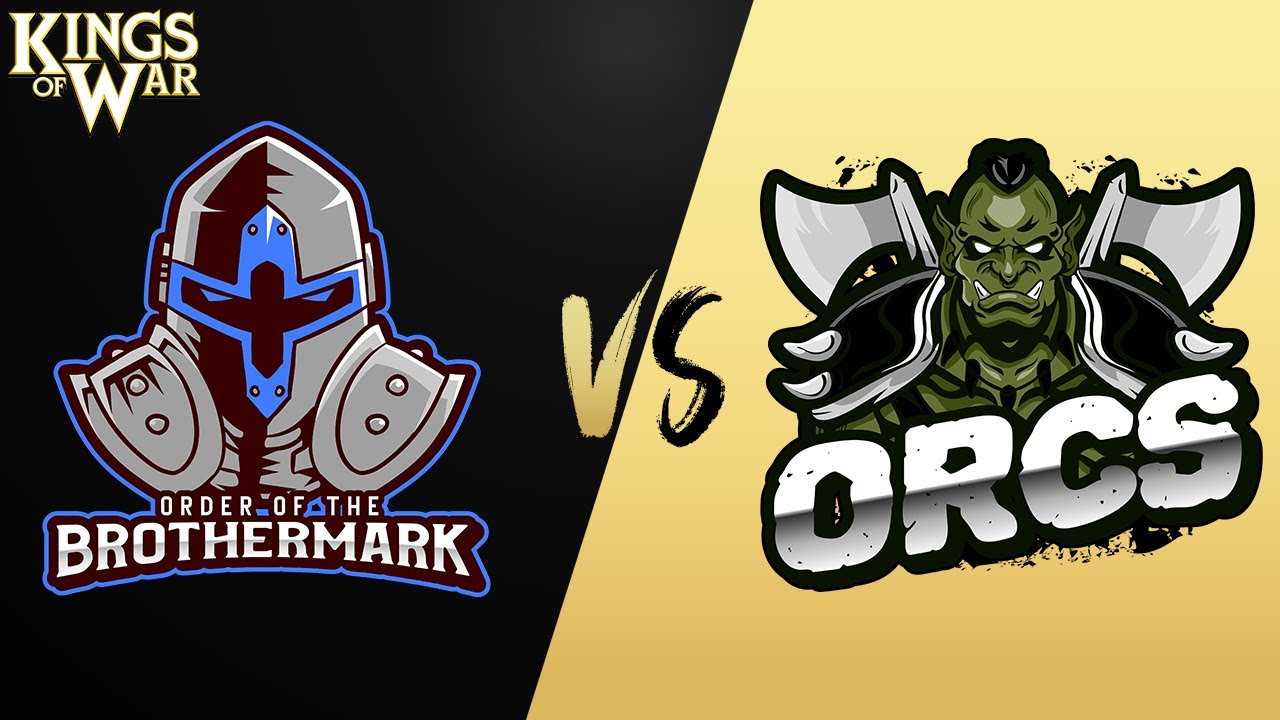 Kings of War 2300pts - Brothermark vs Orcs