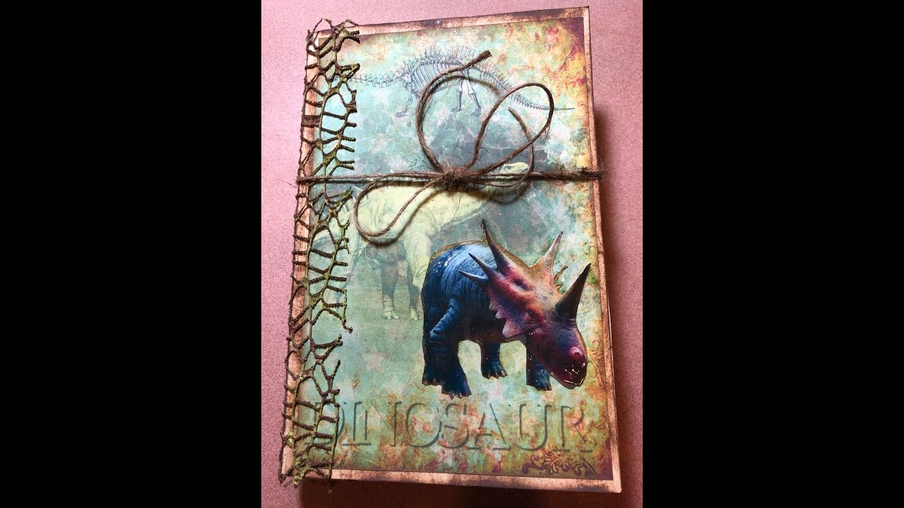 Dinosaur Junk Journal YouTube dinosaur-junk-journal-youtube